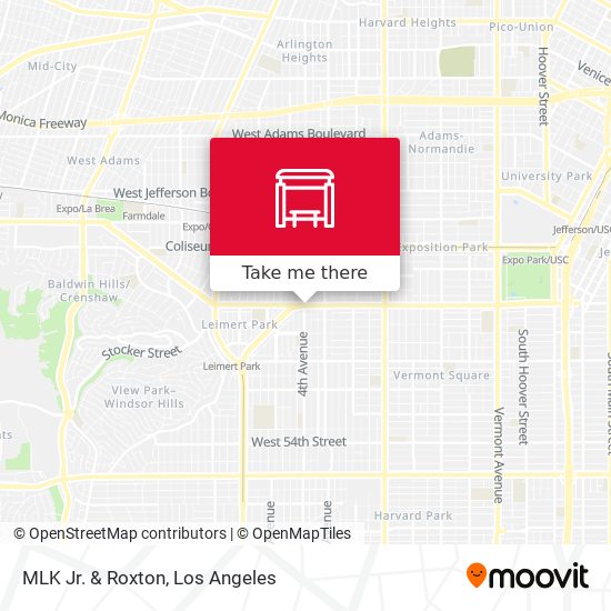 Mapa de MLK Jr. & Roxton