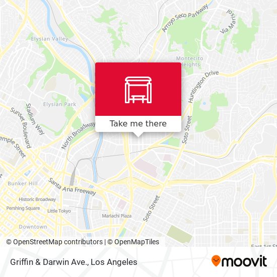 Griffin & Darwin Ave. map