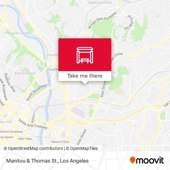 Manitou & Thomas St. map