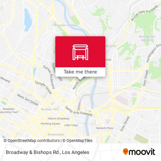 Mapa de Broadway & Bishops Rd.