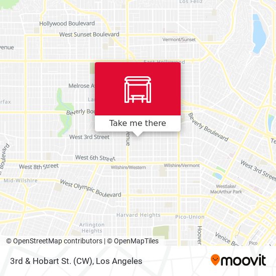 3rd & Hobart St. (CW) map