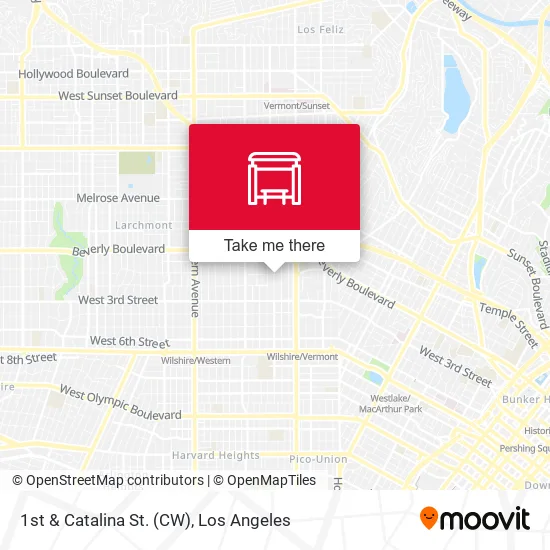 1st & Catalina St. (CW) map
