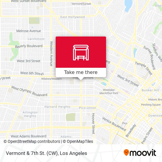 Vermont & 7th St. (CW) map