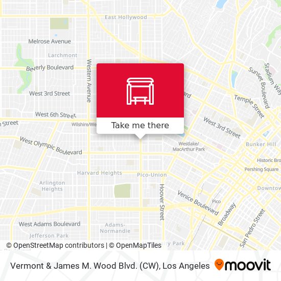 Vermont & James M. Wood Blvd. (CW) map
