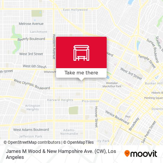 James M Wood & New Hampshire Ave. (CW) map