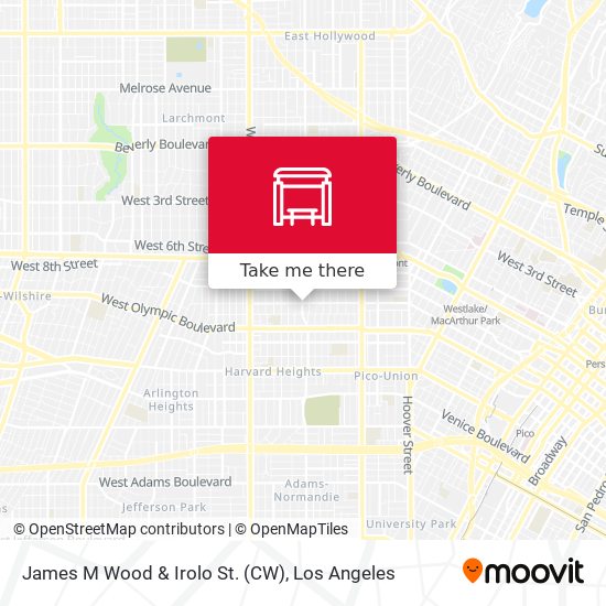Mapa de James M Wood & Irolo St. (CW)