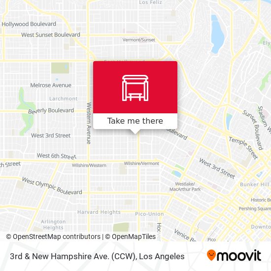Mapa de 3rd & New Hampshire Ave. (CCW)