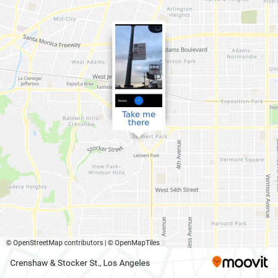 Crenshaw & Stocker St. map