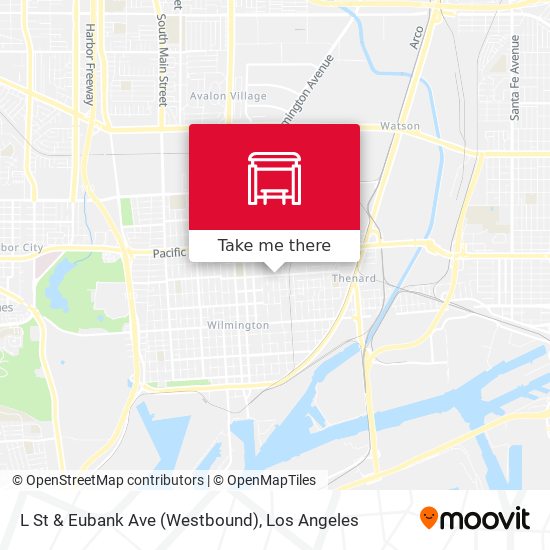 Mapa de L St & Eubank Ave (Westbound)
