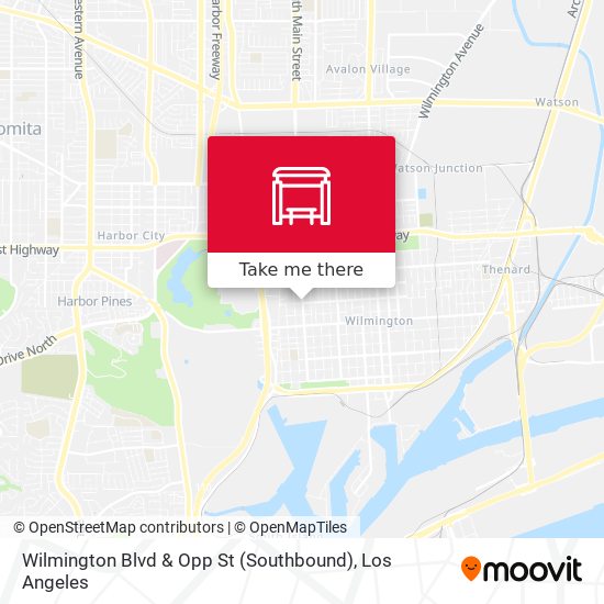 Wilmington Blvd & Opp St (Southbound) map