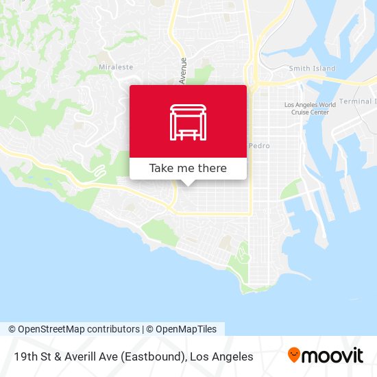 19th St & Averill Ave (Eastbound) map