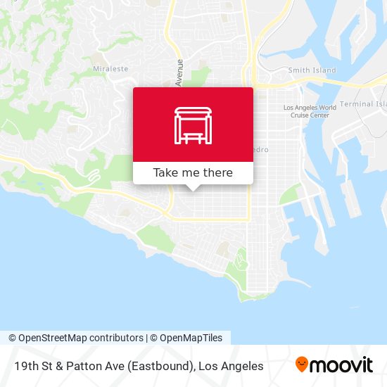 Mapa de 19th St & Patton Ave (Eastbound)
