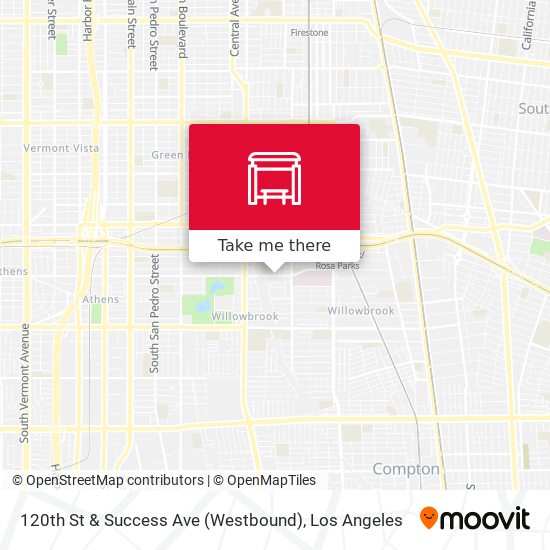 120th St & Success Ave (Westbound) map