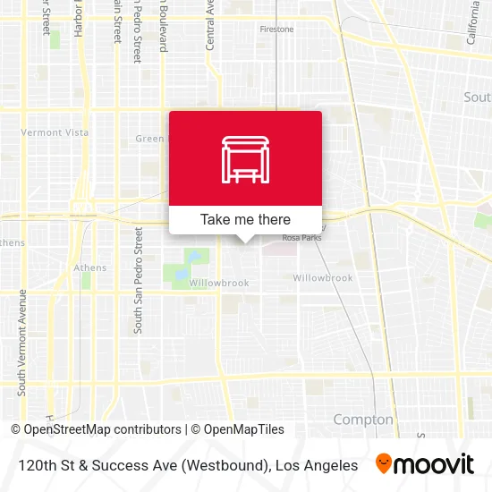 120th St & Success Ave (Westbound) map