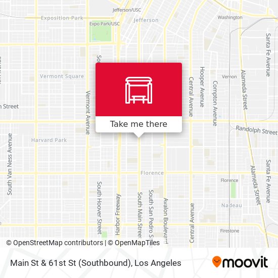 Mapa de Main St & 61st St (Southbound)