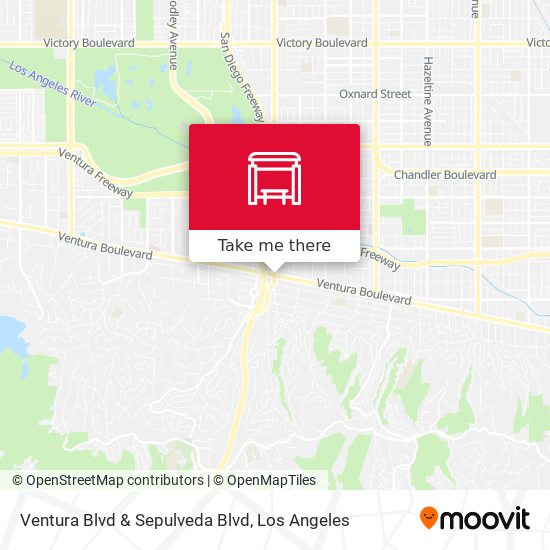Mapa de Ventura Blvd & Sepulveda Blvd