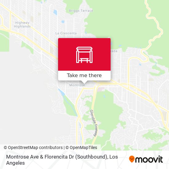 Mapa de Montrose Ave & Florencita Dr (Southbound)