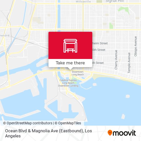 Mapa de Ocean Blvd & Magnolia Ave (Eastbound)