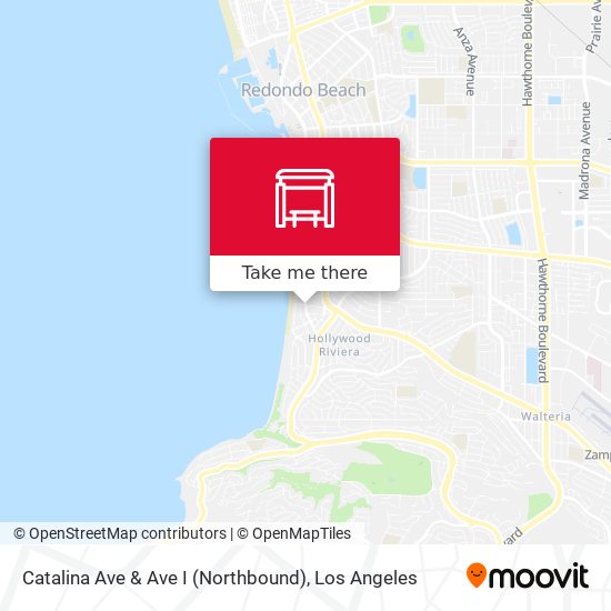 Catalina Ave & Ave I (Northbound) map
