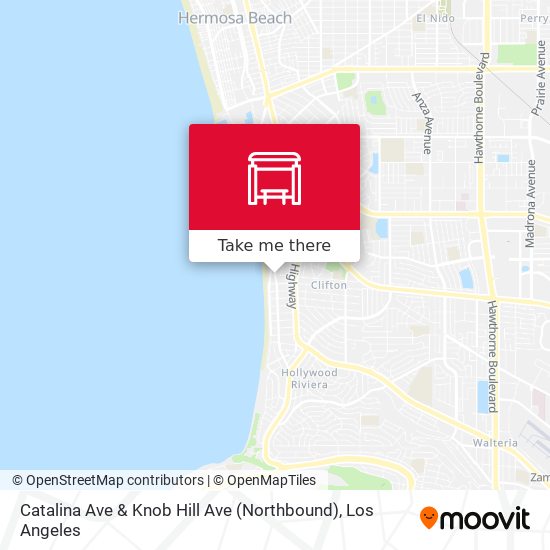 Catalina Ave & Knob Hill Ave (Northbound) map