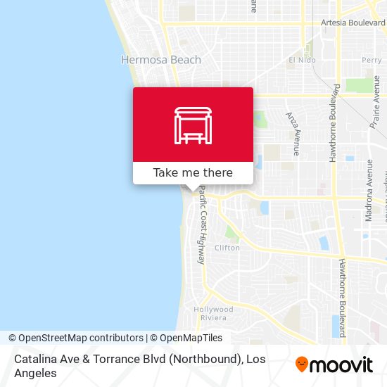 Catalina Ave & Torrance Blvd (Northbound) map