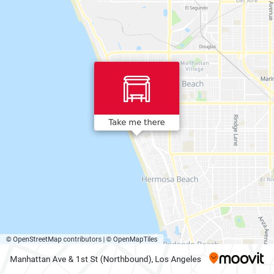 Manhattan Ave & 1st St (Northbound) map