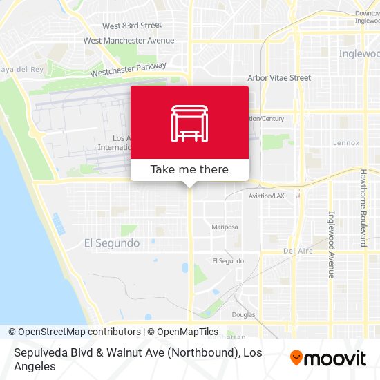 Mapa de Sepulveda Blvd & Walnut Ave (Northbound)