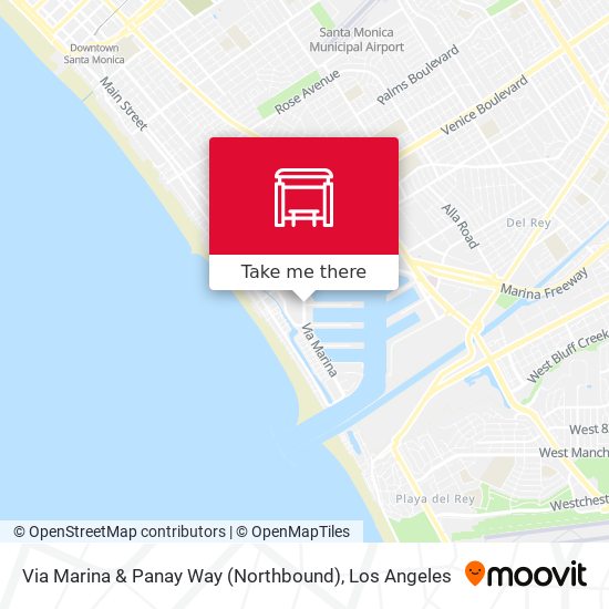 Mapa de Via Marina & Panay Way (Northbound)