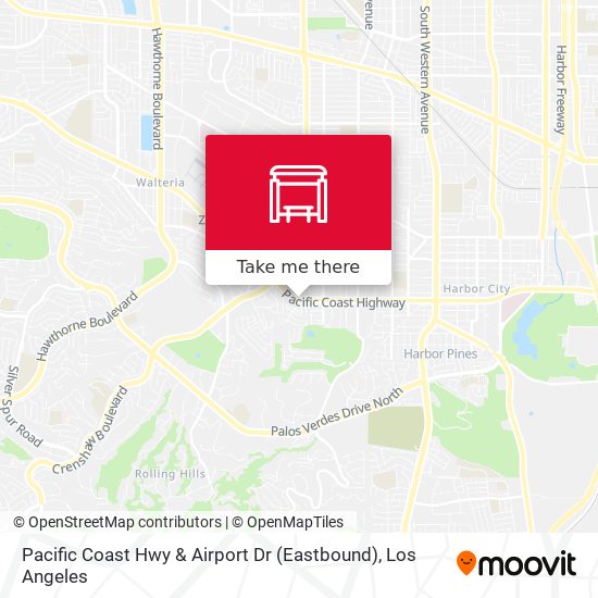 Mapa de Pacific Coast Hwy & Airport Dr (Eastbound)