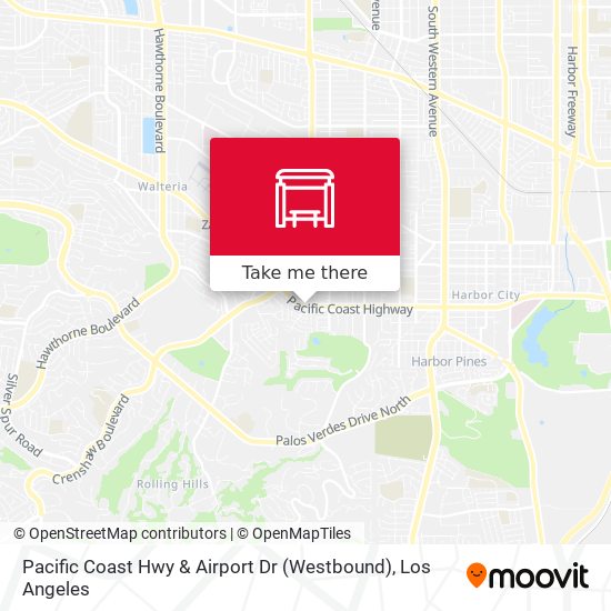 Pacific Coast Hwy & Airport Dr (Westbound) map