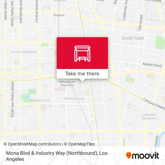 Mapa de Mona Blvd & Industry Way (Northbound)