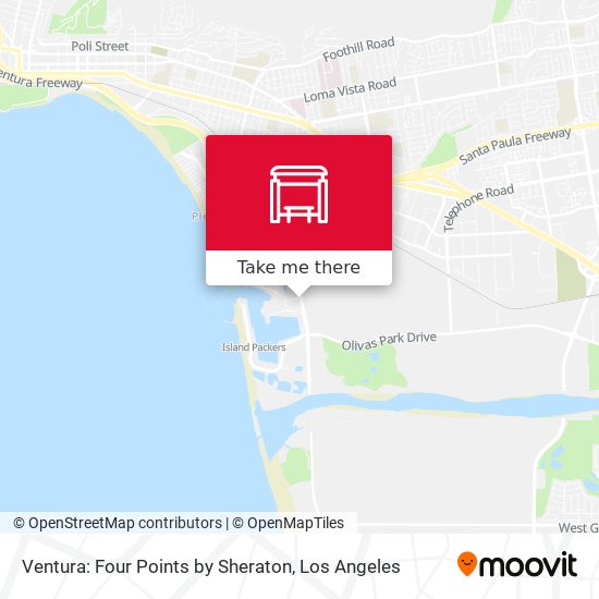 Mapa de Ventura: Four Points by Sheraton