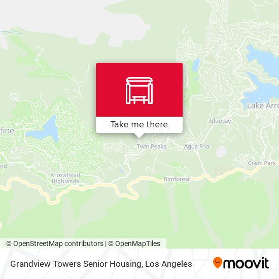 Grandview Towers Senior Housing map