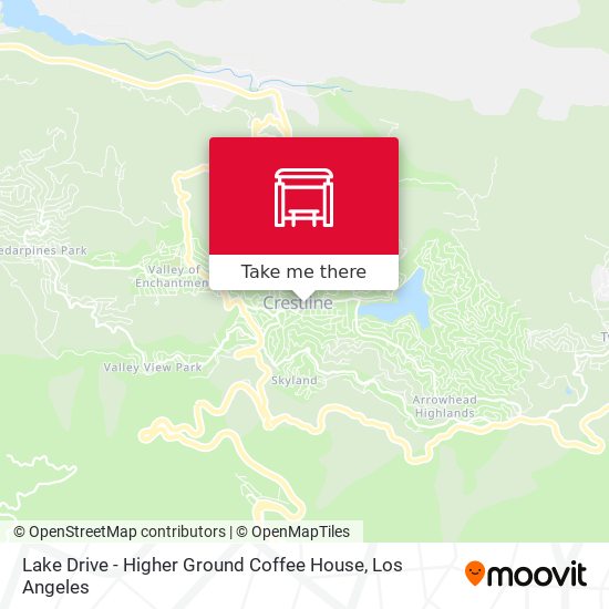 Mapa de Lake Drive - Higher Ground Coffee House