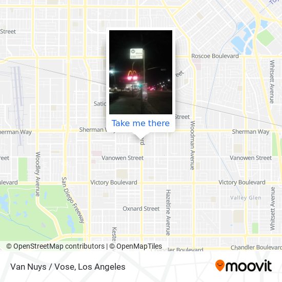 Van Nuys / Vose map