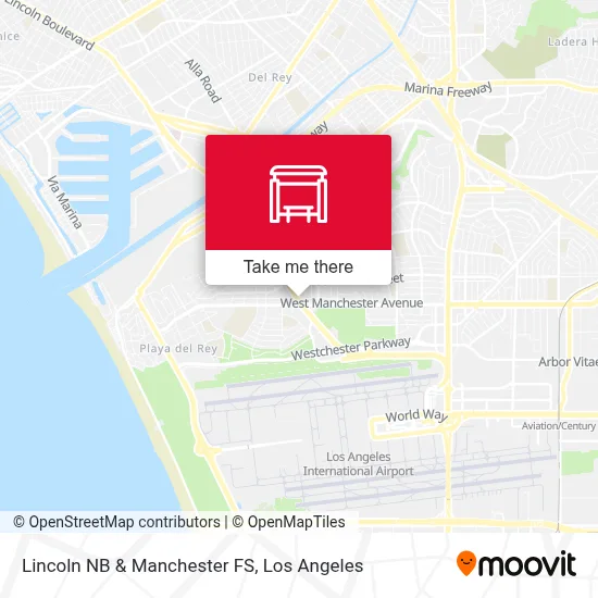 Lincoln NB & Manchester FS map