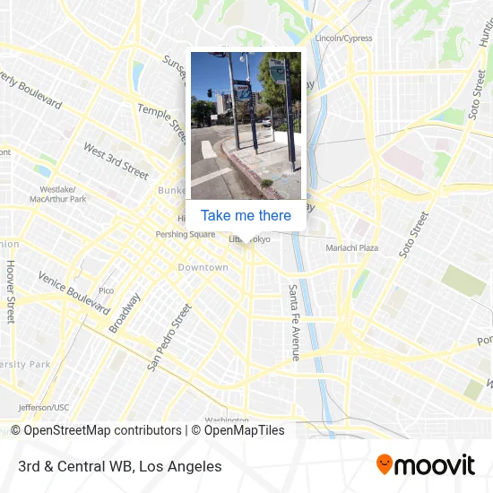 3rd & Central WB map