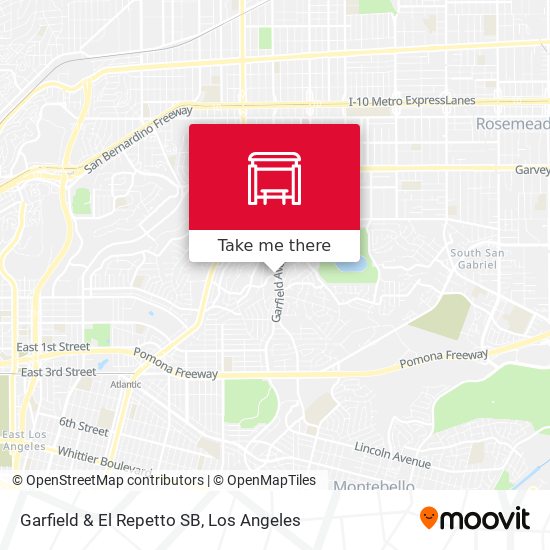 Mapa de Garfield & El Repetto SB