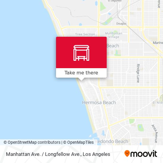 Manhattan Ave. / Longfellow Ave. map