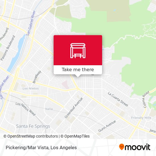Pickering/Mar Vista map