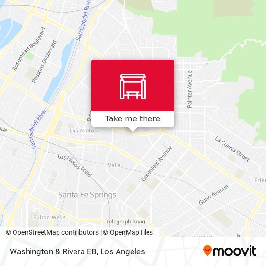 Washington & Rivera EB map