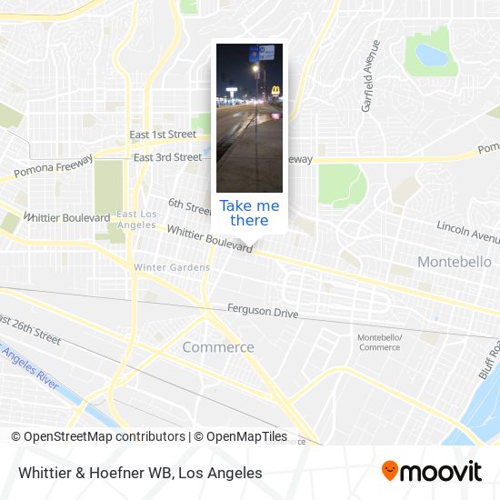 Whittier & Hoefner WB map
