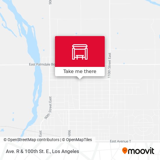 Mapa de Ave. R & 100th St. E.