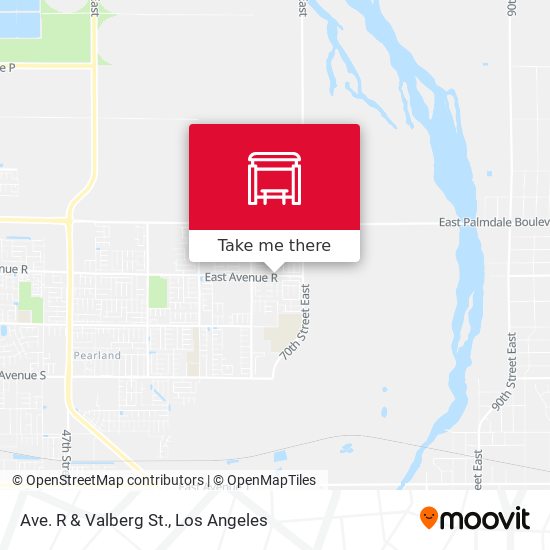 Mapa de Ave. R & Valberg St.
