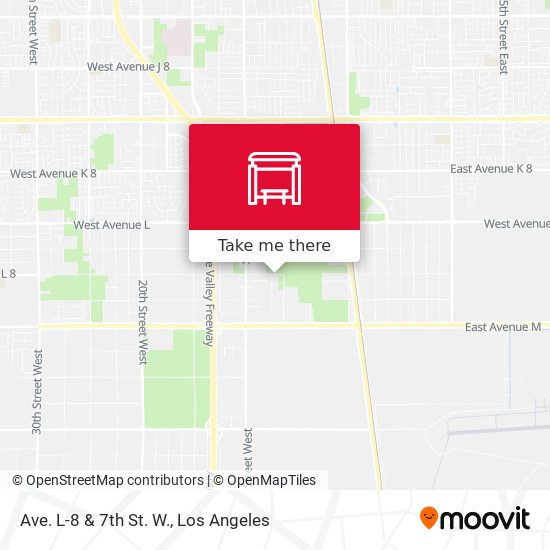 Mapa de Ave. L-8 & 7th St. W.