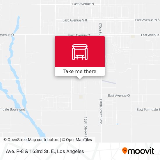 Mapa de Ave. P-8 & 163rd St. E.