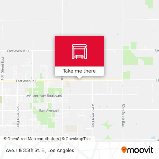 Mapa de Ave. I & 35th St. E.