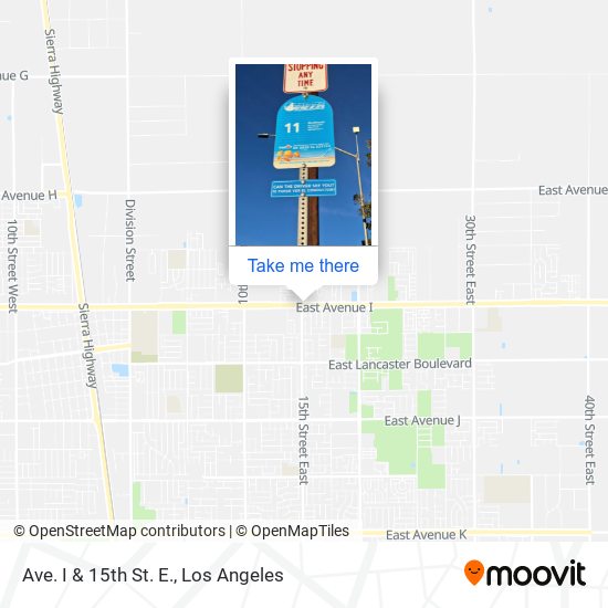 Mapa de Ave. I & 15th St. E.