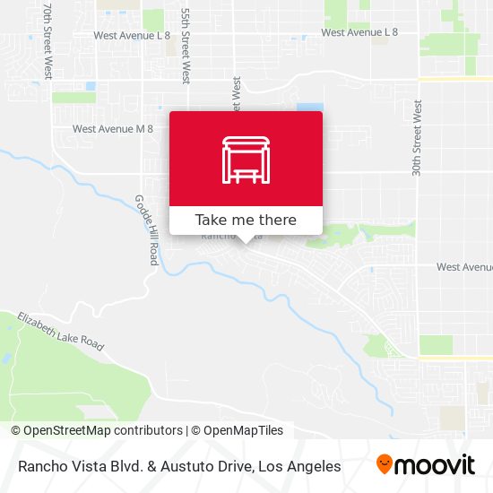 Rancho Vista Blvd. & Austuto Drive map