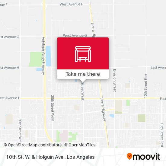 Mapa de 10th St. W. & Holguin Ave.
